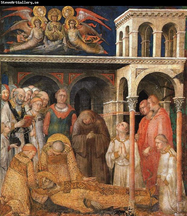 Simone Martini The Death of St. Martin